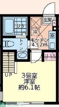 アバーロ橋本の物件間取画像